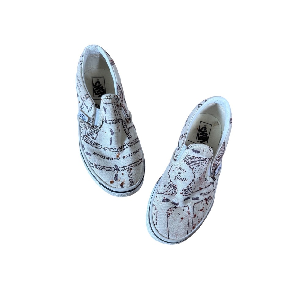 Vans x Harry Potter Marauders Map Classic Slip-On Shoes youth